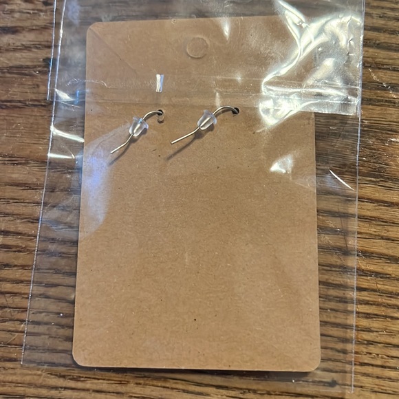 Pentagram earings - Picture 2 of 2